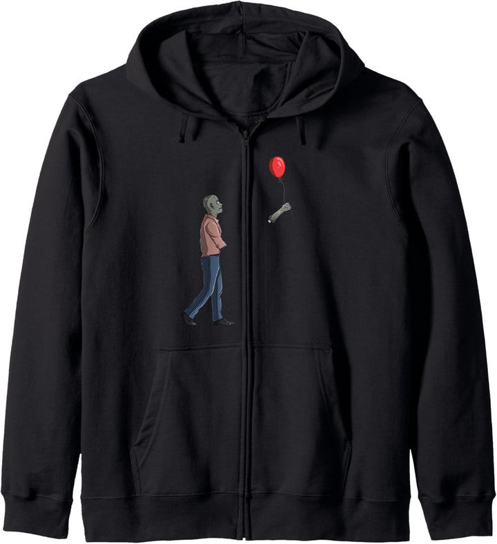 Halloween Zombie Ballon Kapuzenjacke