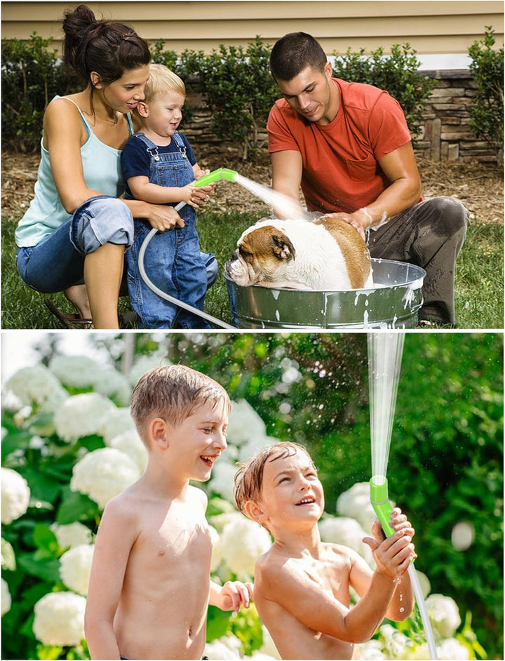 LIBERRWAY Campingdusche, Aussen- und Inneneinsatz Camping Dusche mit Wiederaufladbarer Akku/Jetkopf,