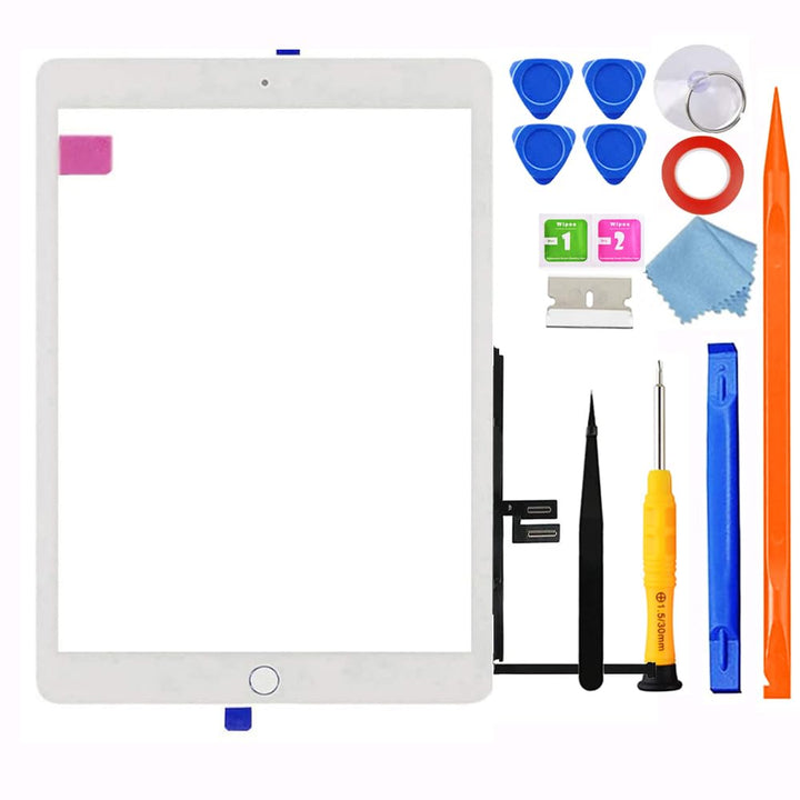 JPUNG Touchscreen Digitizer für iPad 7|| iPad 8 || iPad 9 Display 10,2 Zoll, nur für Model A2197 A21