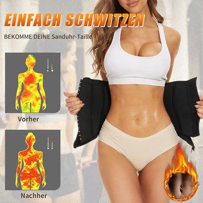 SIHOHAN Bauchweggürtel, Fitness Gürtel Verstellbarer, Taille Trimmer Gürtel Fitnessgürtel, Abnehmen