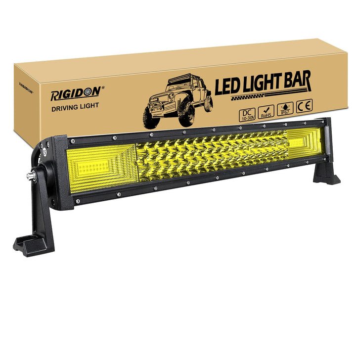 RIGIDON wasserdichte Led lichtleiste, 12V 24V 22 Zoll 55cm 270W Offroad Beleuchtung led Work Light b