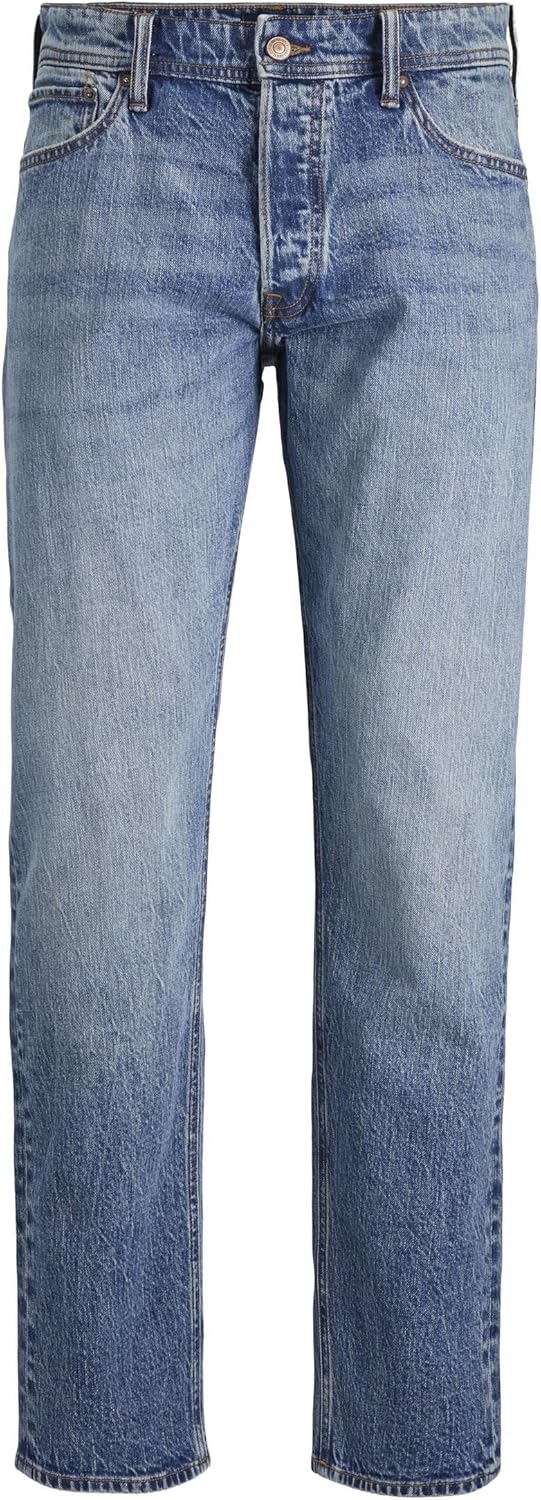 JACK & JONES Male Tapered Fit Jeans JJIMIKE JJORIGINAL CB 231 BF Tapered Fit Jeans 29W / 32L Blue De