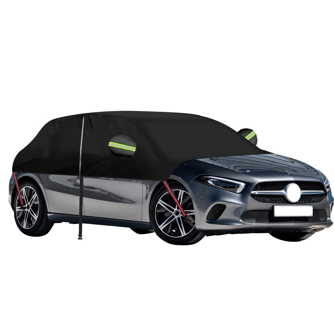 Halbgarage für Mercedes Benz A-Klasse 2018–2025, 420D Oxford, wasserdichte Auto-Abdeckung, Allwetter