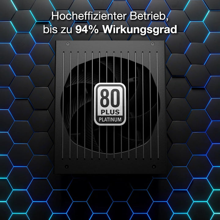 be quiet! Straight Power 12 1200W, ATX 3.0, 80 Plus Platinum, nahezu unhörbarer Silent Wings Lüfter,