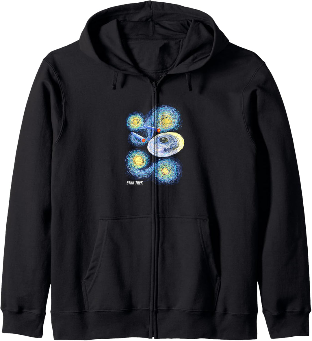 Star Trek Original Series Starry Night Paint Kapuzenjacke