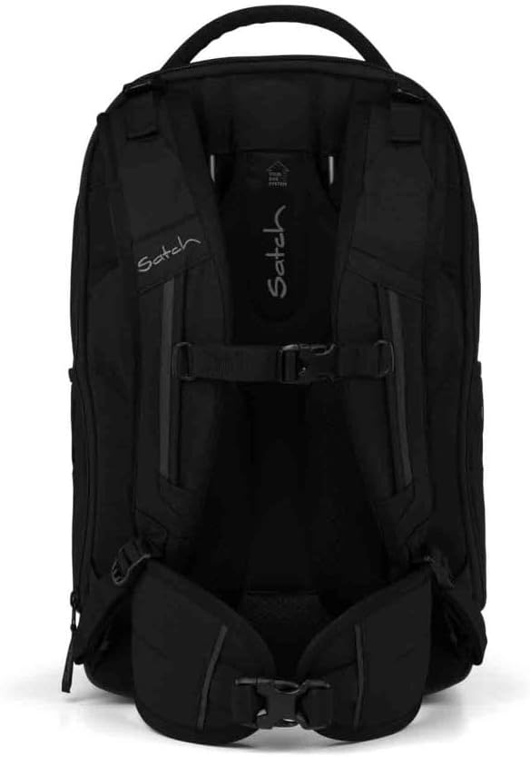 Satch Match Plus Schulrucksack Set 3tlg. inkl. Schlamperbox und Sportbeutel (Blackjack), Blackjack