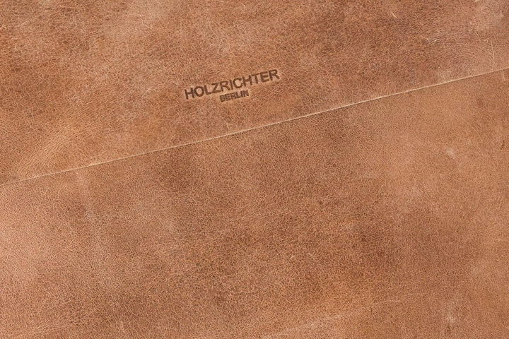 HOLZRICHTER Berlin Laptop 15“ Sleeve - Premium Hülle aus Leder – Ledertasche für Notebook Apple MacB