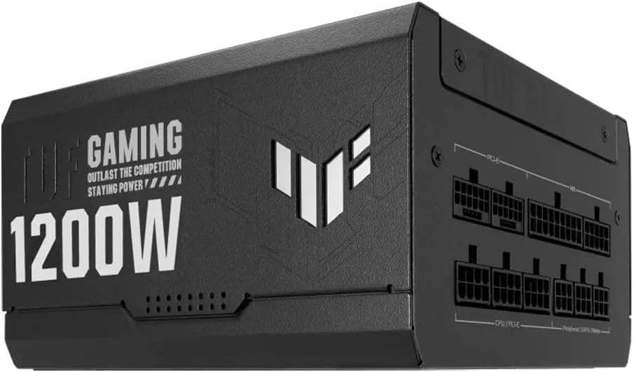 ASUS TUF Gaming 1200W Gold Netzteil (1200 Watt, vollmodulares Netzteil, ATX 3.0-kompatibel, Axial-te