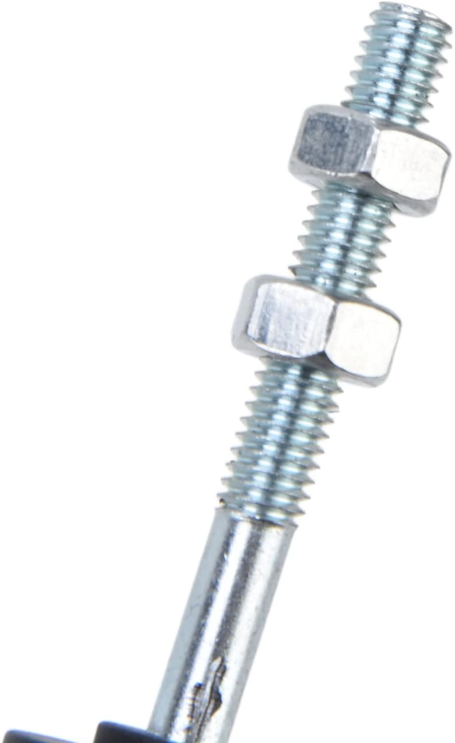 Zerodis 50 Stück Elektrozaun Isolator, Schraubisolator Zaunringpfosten Holzpfostenisolator, Gittersy