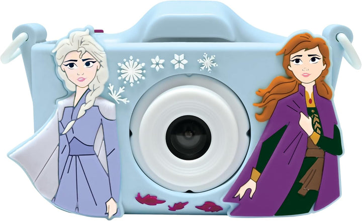 Lexibook, Frozen, 4-in-1 camera voor kinderen met bescherming, Foto-, video-, MP3- en spelletjesfunc