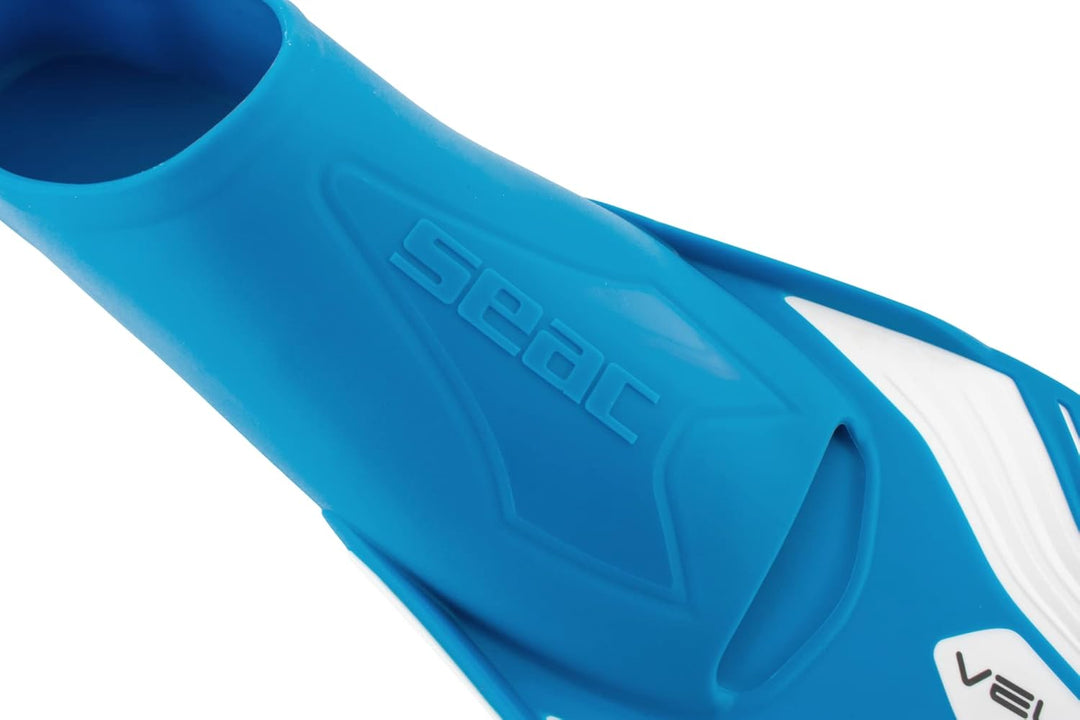 Seac Unisex Vela Flossen zum Schwimmen 44/45 hellblau, 44/45 hellblau