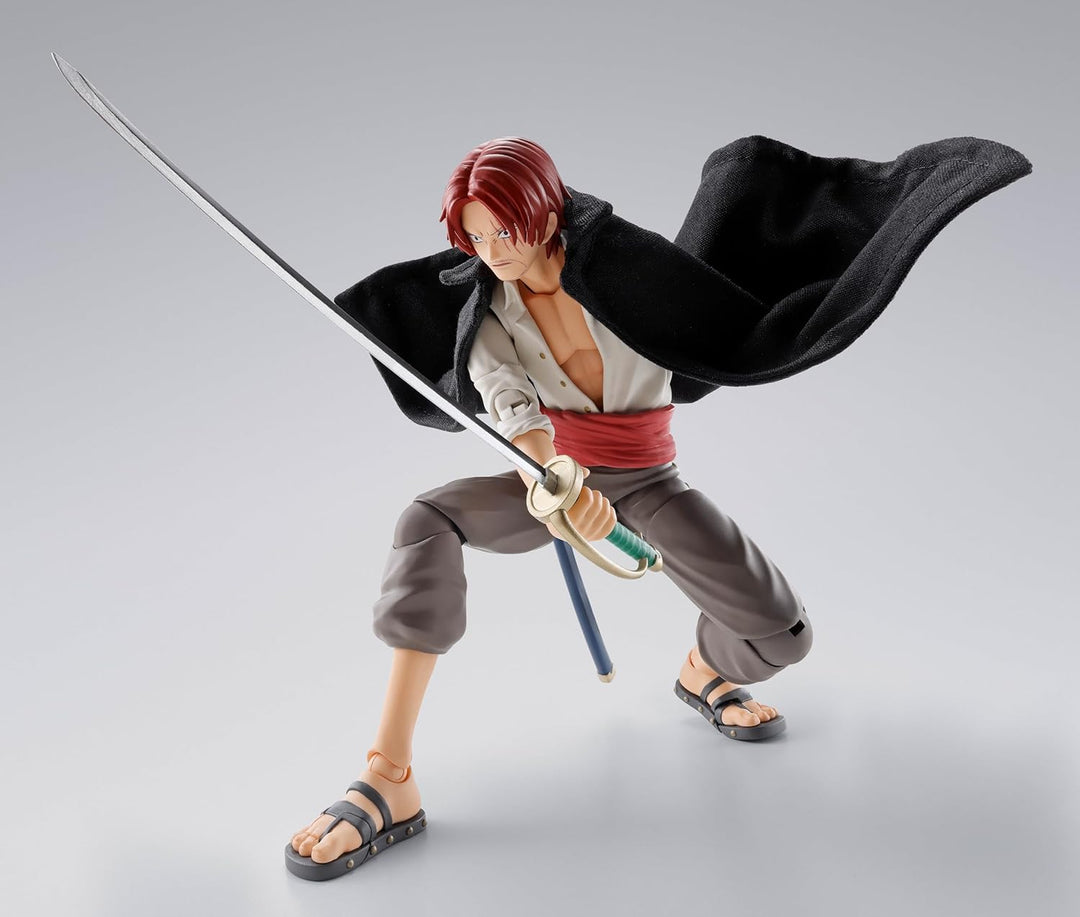 TAMASHII NATIONS One Piece S.H.Figuarts Action Figure 2-Pack Shanks & Monkey D. Luffy Childhood Ver.