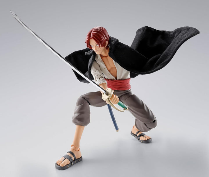 TAMASHII NATIONS One Piece S.H.Figuarts Action Figure 2-Pack Shanks & Monkey D. Luffy Childhood Ver.