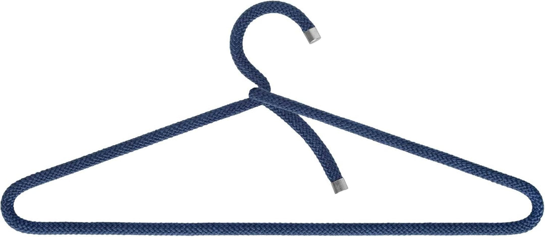 Peppermint Products Rope Hanger | 3er Textil-KLEIDERBÜGEL-Set aus Seil | Rutschfester Designer-Bügel