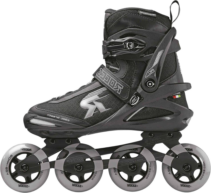 Roces Unisex – Erwachsene Pic Tif Inline Skate 42 black-lightgrey, 42 black-lightgrey