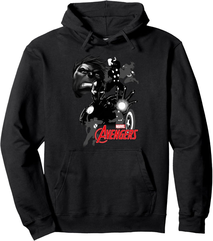 Marvel Avengers Assemble Shadow Heros Pullover Hoodie