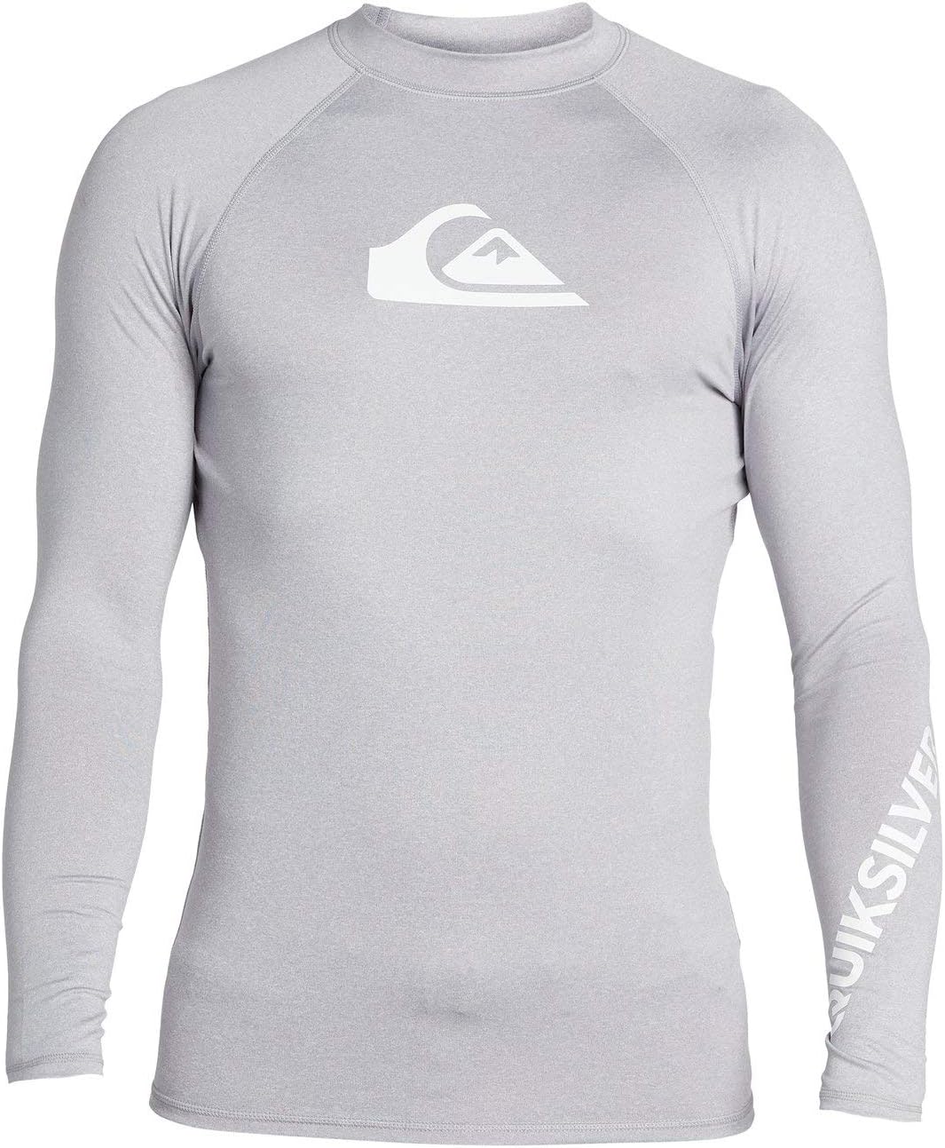 Quiksilver Herren All Time Ls Long Sleeve Rashguard Surf Rash-Guard-Shirt S Bogen Heather, S Bogen H