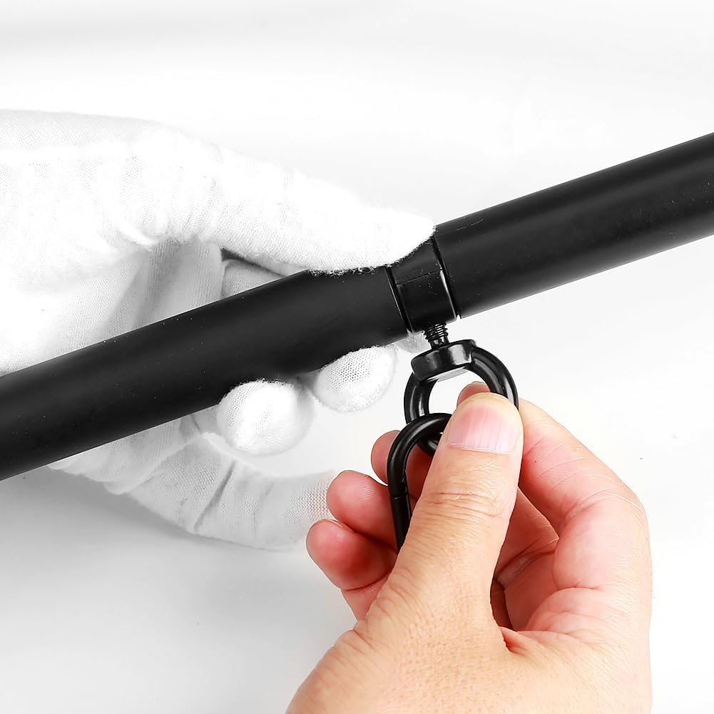 Edelstahl verstellbare Pilates Spreizstange Set Sporthilfe Training Yoga Stretching Bars Gym Fitness