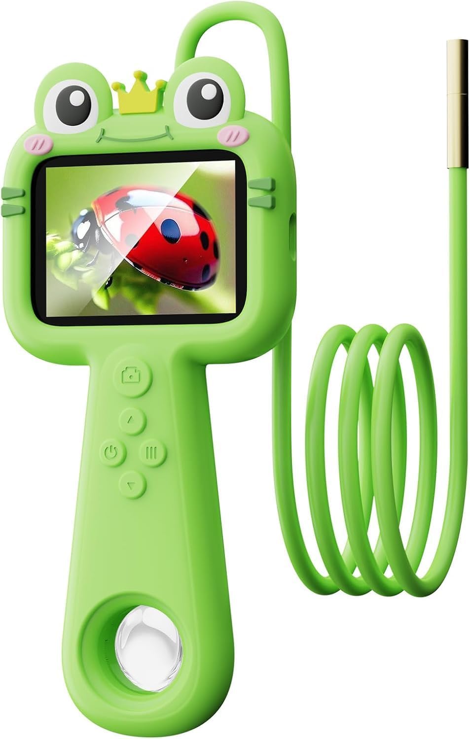 Endoskopkamera Spielzeug für Kinder, 2.4 Zoll-HD-Bildschirm Lupe Kinder Outdoor, STEM-Lernspielzeug