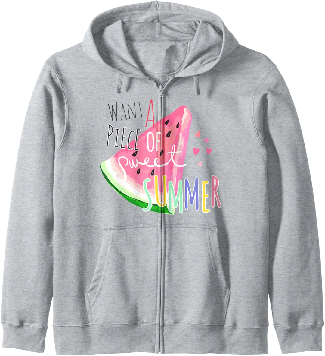 Melone Wassermelone Melonen Früchte Herren Damen Kinder Kapuzenjacke