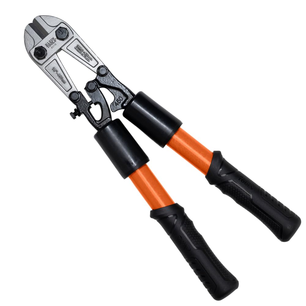 Klein Tools 63124 Bolzenschneider, Fiberglasgriff, 61 cm 24-1/2-Inch, 24-1/2-Inch