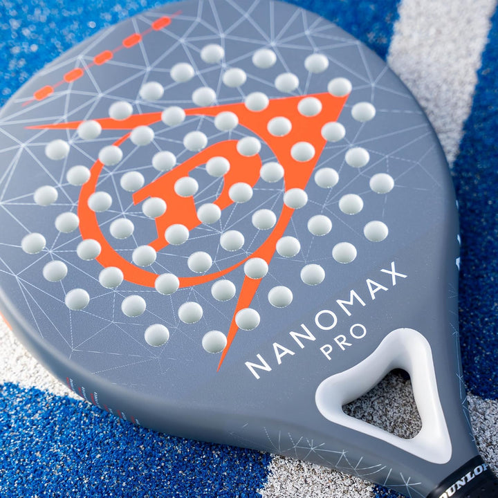 Dunlop Padel Bat Nanomax – Hybridform, Graphit-Rahmen, Medium-Balance Pro, Pro