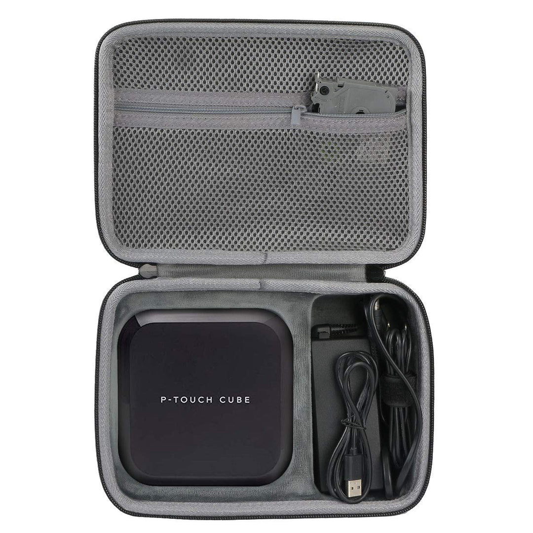co2CREA Hart Reise Tragen Tasche für Brother PT-P710BT Etikettendrucker,P-Touch Cube Plus Beschriftu