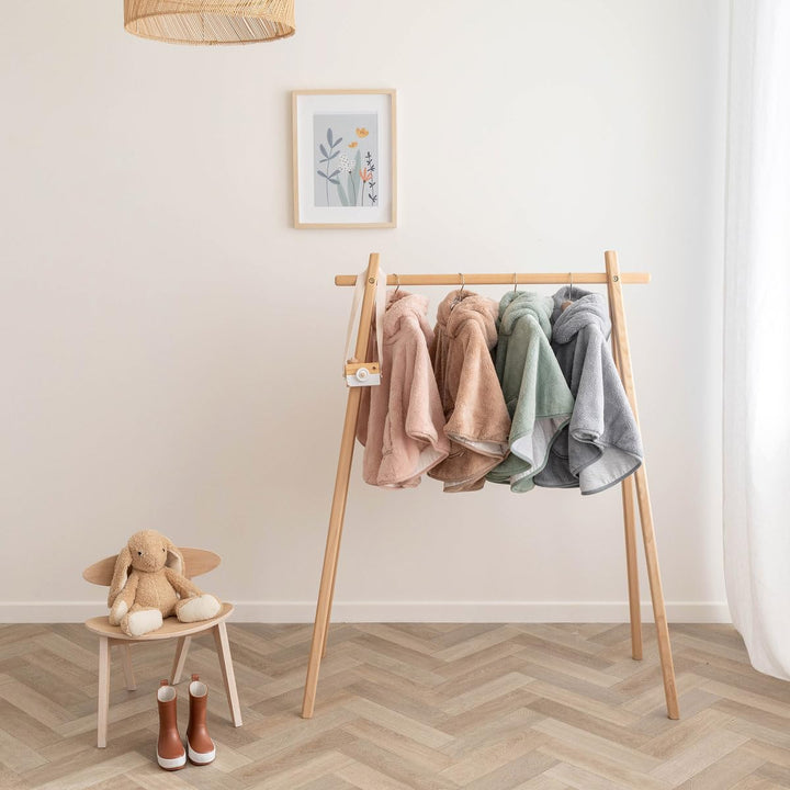 BEMINI Reiseponcho Softy + jersey Grizou 9-36m Grizou, 9-36m Grizou
