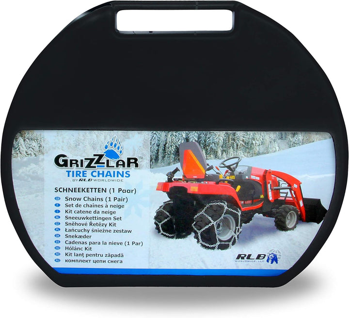 Grizzlar GTN-545E Schneeketten 18x6.50-8