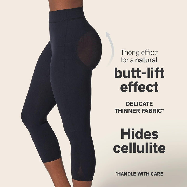 Leonisa Nahtlose Shapewear Hohe Taille Butt Lifting Capri oder Shaper Shorts Oberschenkel Slimmer Gi