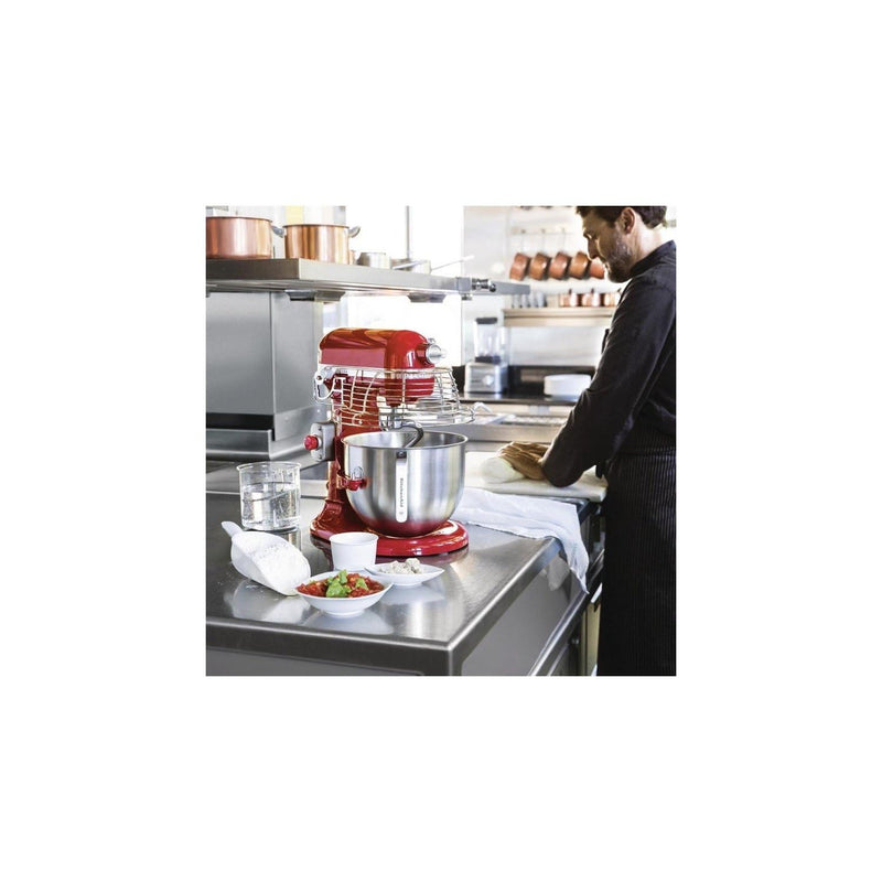 KitchenAid 5KSM7990XBER BER Planetenmischer, Rot, 6.9 L Red, Red