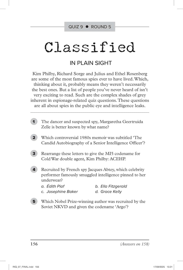 The Rest Is Quiz: Perfect for quiz fans everywhere, based on the UK’s favourite podcasts, Taschenbuc