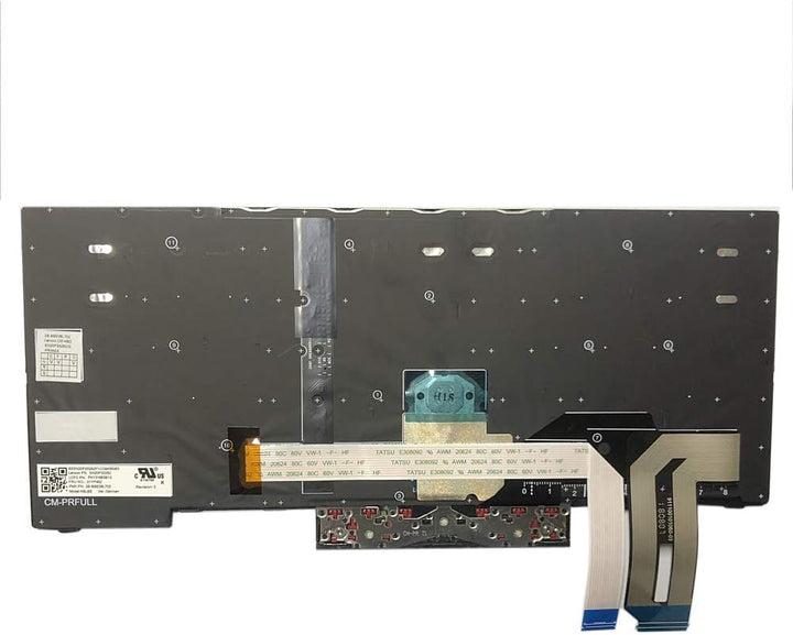 Gintai Ersatztaste Tastatur Deutsch Keyboard QWERTZ Backlit für Lenovo Thinkpad L380 L390 E480 L480