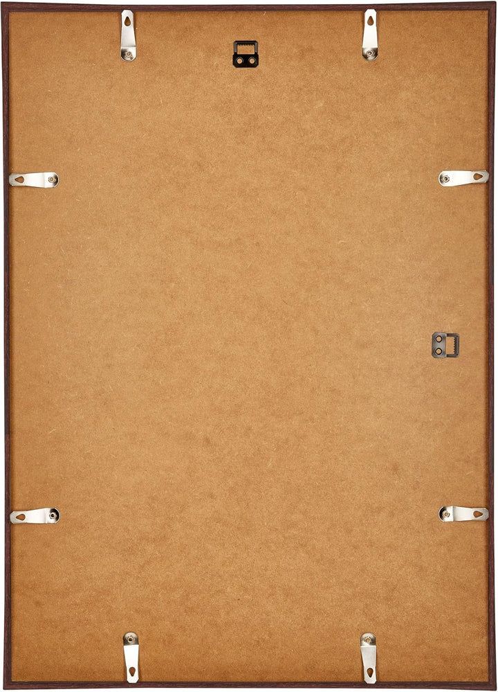 yd. Your Decoration - Bilderrahmen DIN A2 42x59,4 cm - Braun - Bilderrahmen aus Kunststoff mit Antir
