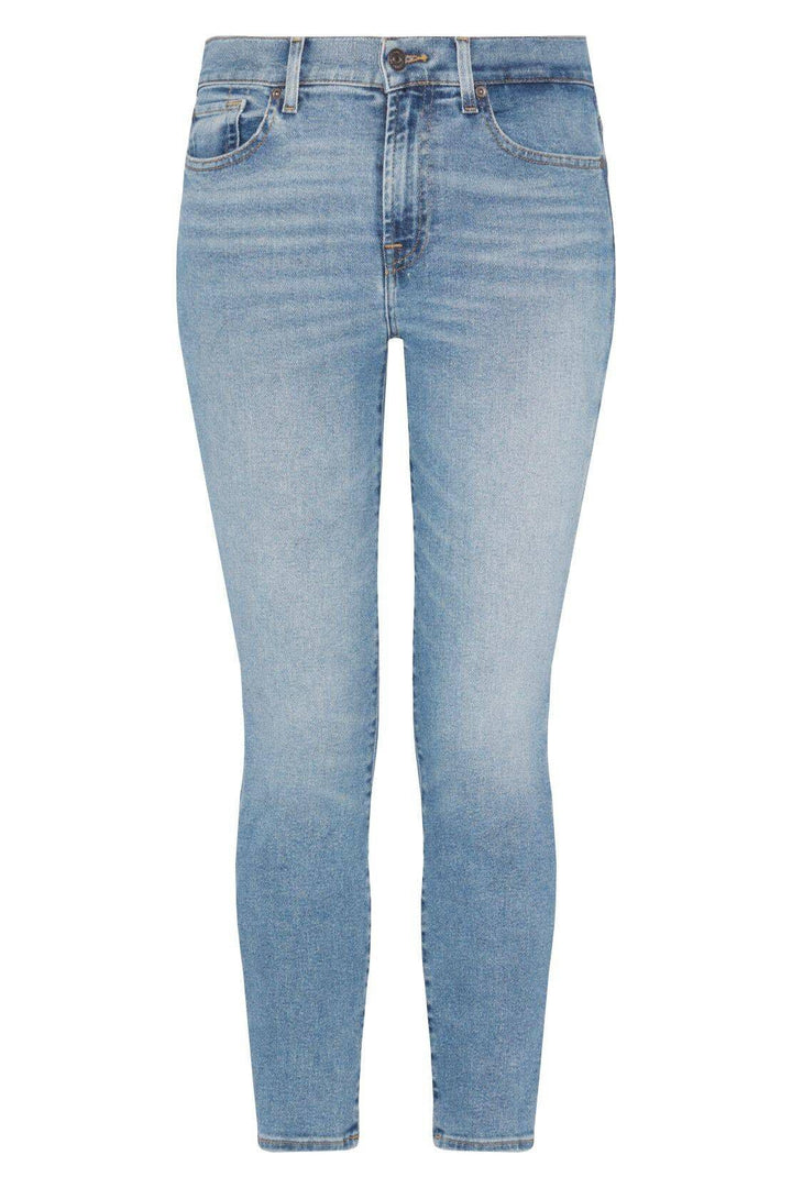 7 For All Mankind Damen Roxanne Ankle Luxe Vintage Jeans 24 Light Blue, 24 Light Blue