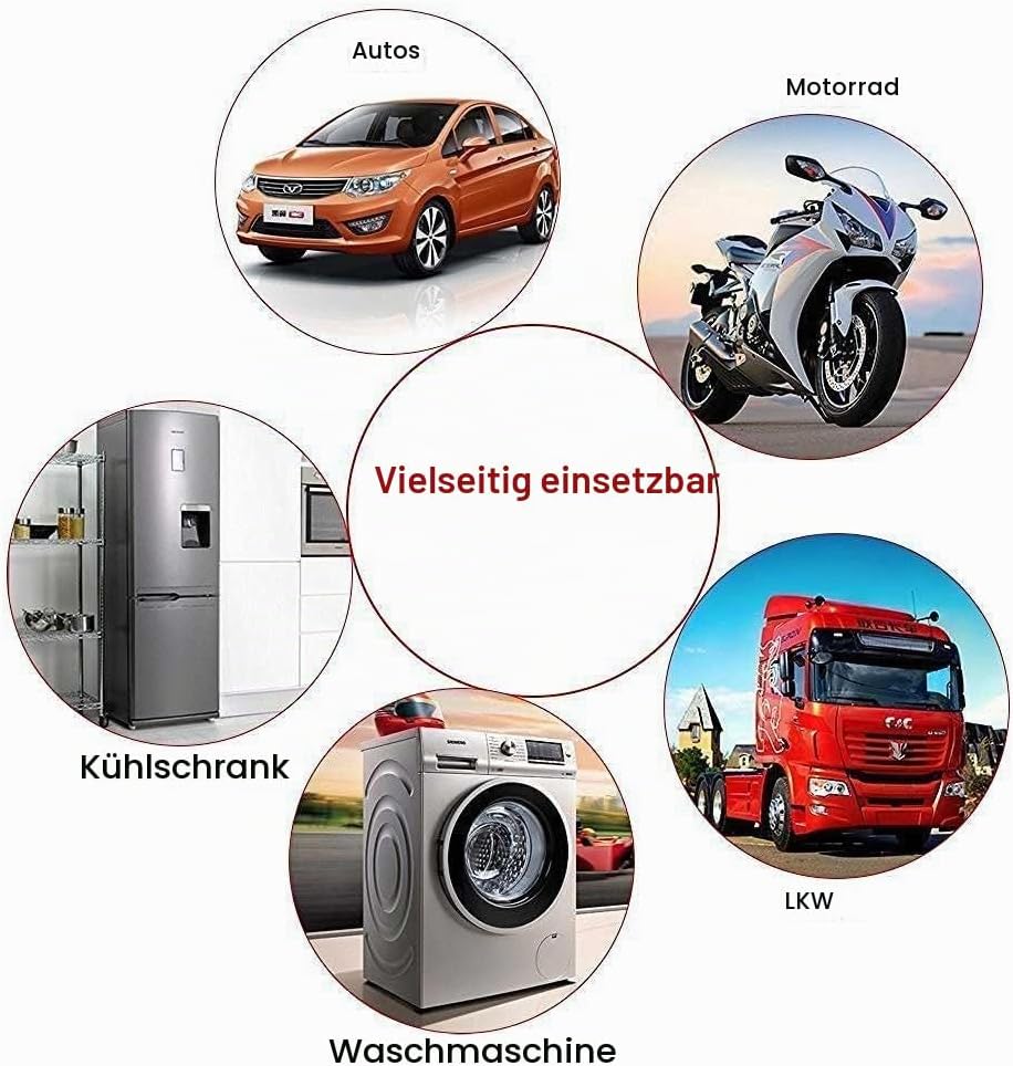 Uolor Ausbeulwerkzeug, Auto Karosserie Dellen Reparatur Set, Ausbeulset Auto Dellenzieher zur Entfer