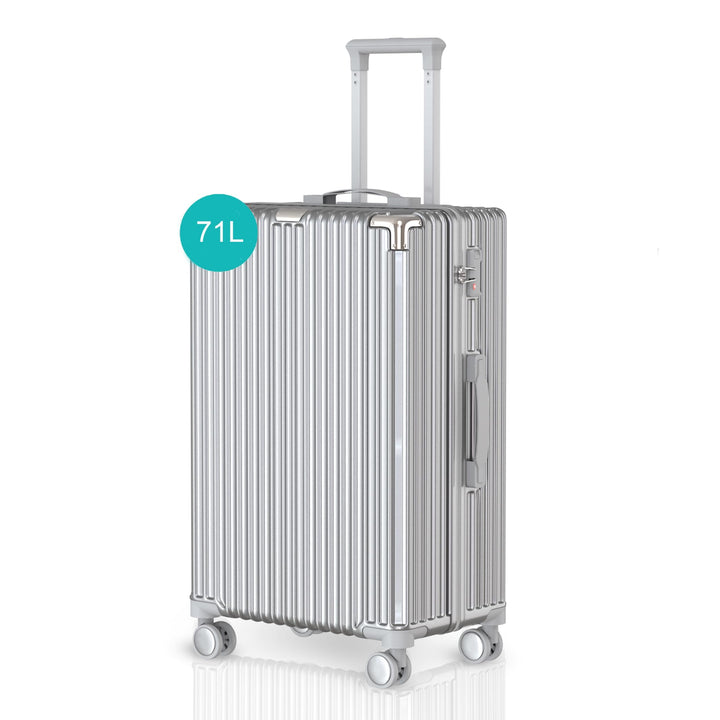 Voyagoux Koffer Handgepäck - 71L, Rollkoffer mittelgross, Hartschalenkoffer, TSA-Schloss, ABS, 4X 36