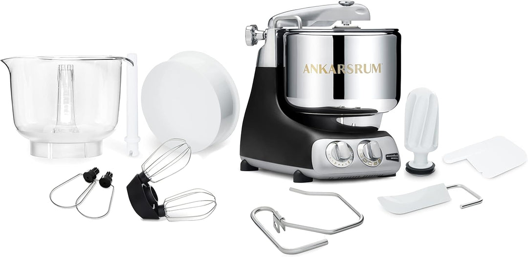 Ankarsrum 6230 BK Original 6230-Black Assistent Original-AKM6230 Kitchen Machine-Black (B), Aluminiu