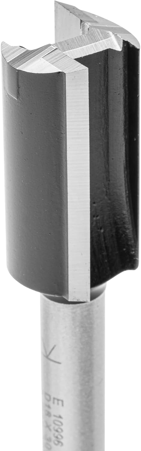 ENT 10996 Nutfräser HW, Schaft (S) 8 mm, Durchmesser (D) 18 mm, NL 30 mm, SL 40 mm, GL 70 mm, mit Ha