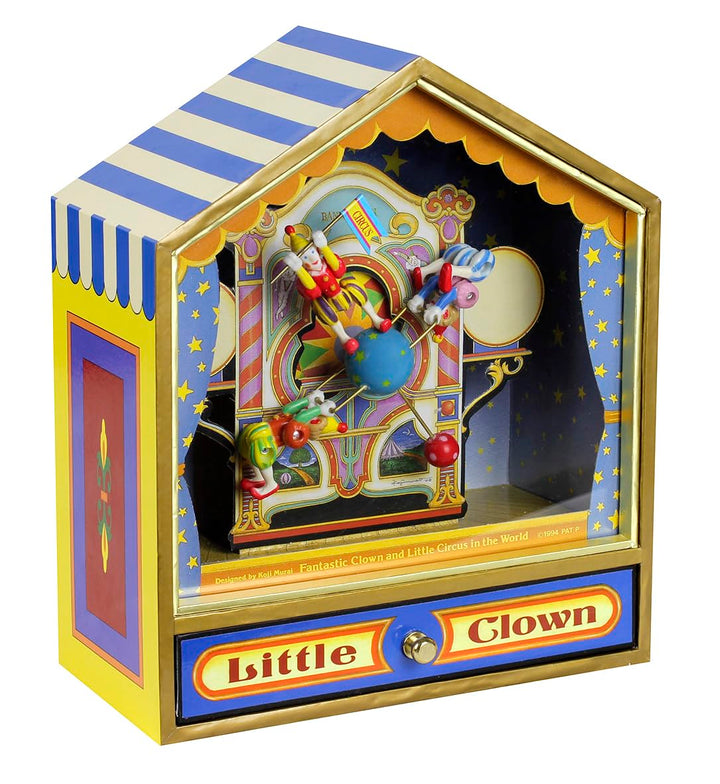 Trousselier Dancing with Music Tightrope Walker Clowns Figure