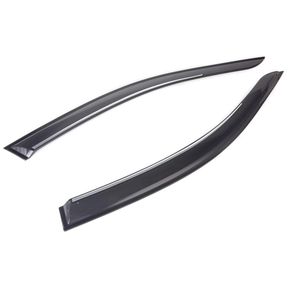 ClimAir Car Comfort Windabweiser kompatibel mit Audi A6 Limousine/Avant 2004-2011 Set für Vordertüre