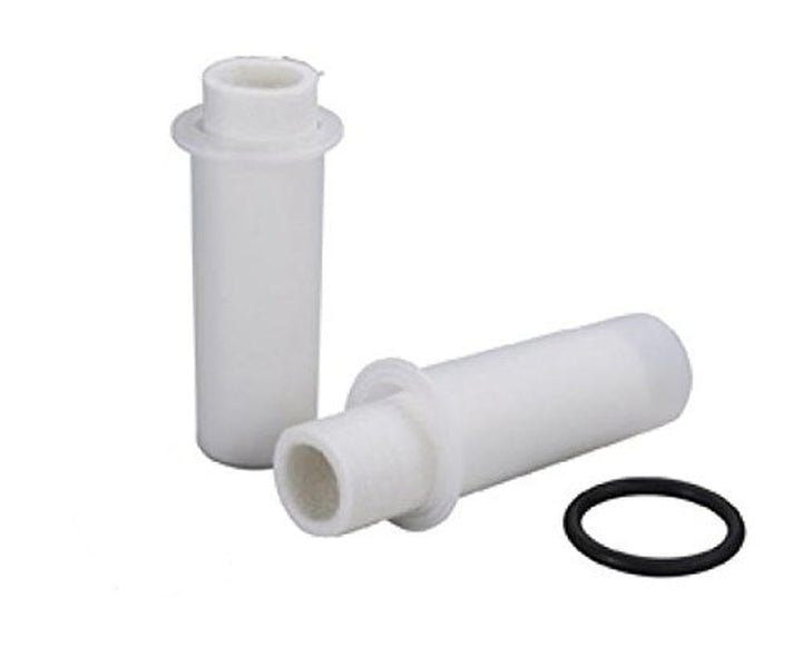 Grünbeck GENO Filterkerze 80um, Wasserfilter für Enthärtungsanlage, 2er Set, für FS 1 1/4" + 1 1/2"