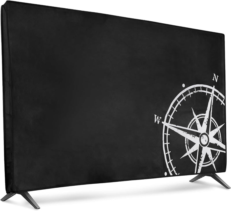 kwmobile 40" TV Hülle - Indoor Fernseher Bildschirmschutz Abdeckung - TV Bildschirm Staubschutzhülle