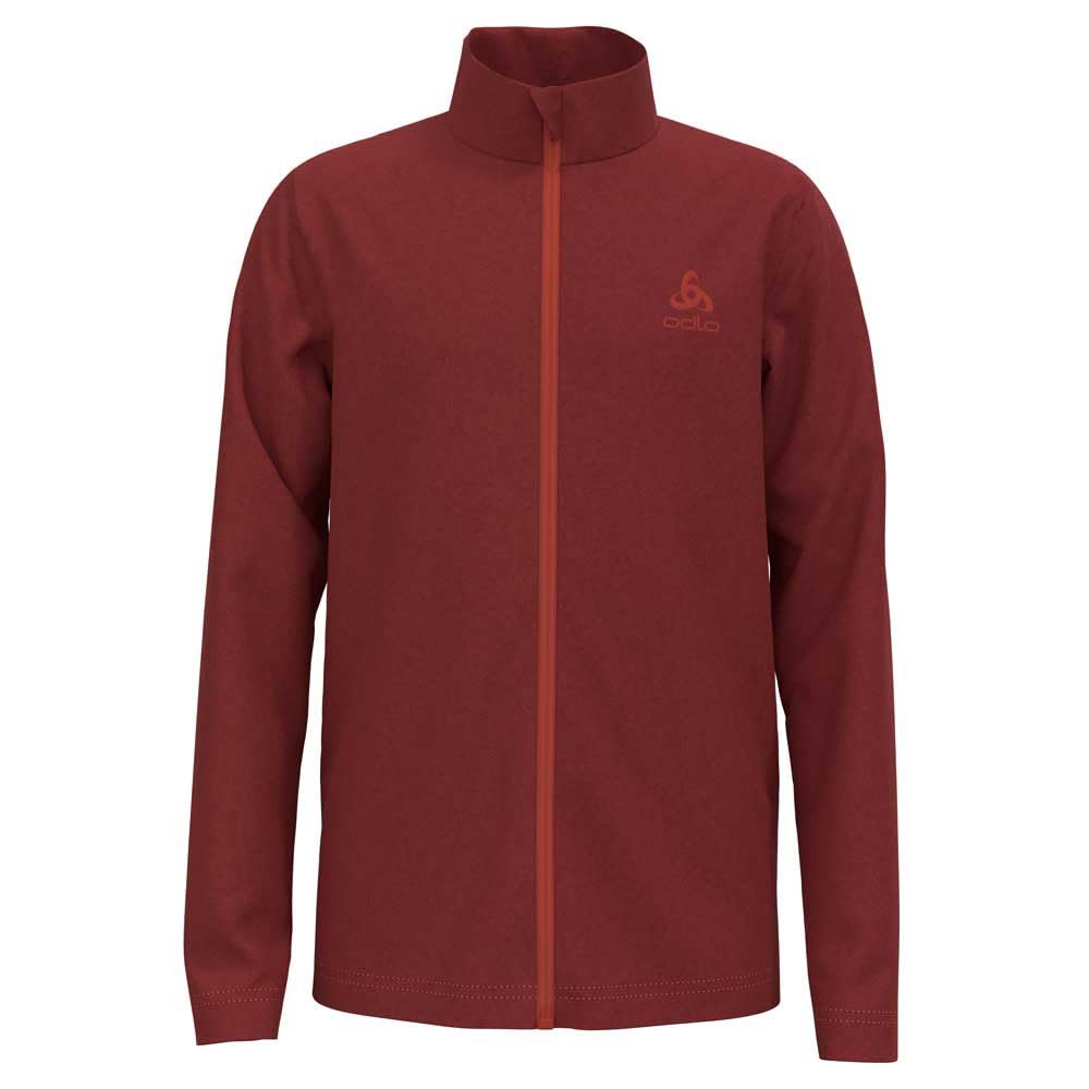 Odlo Unisex Kinder Berra_542519 Mid Layer mit Reissverschluss 104 Spiced Apple, 104 Spiced Apple