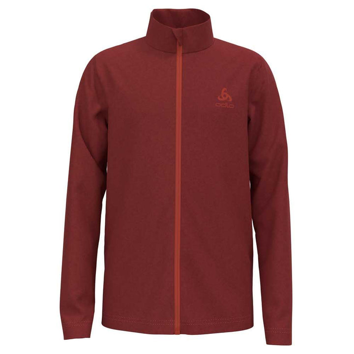 Odlo Unisex Kinder Berra_542519 Mid Layer mit Reissverschluss 104 Spiced Apple, 104 Spiced Apple