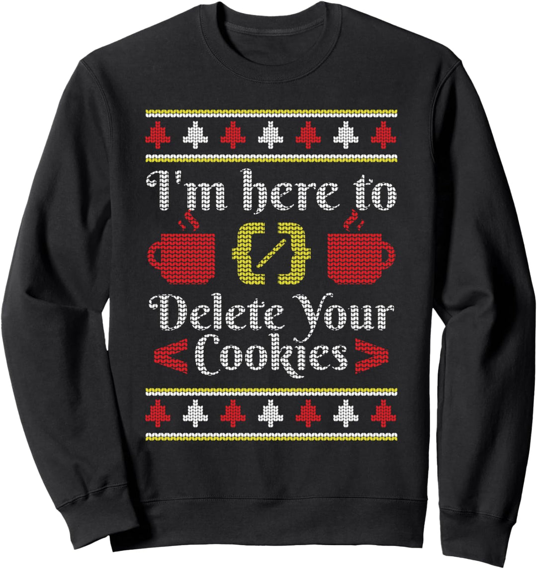 Lustiger Programmierer Hässliches Weihnachtsdesign Spruch - Coder Coding Sweatshirt
