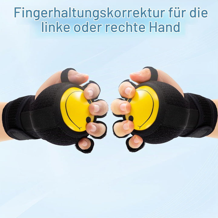 Handtrainer Fingertrainer, Handkraft Trainer Mit Gespaltenen Fingern, Anti Spasticity Splint Mit Bal