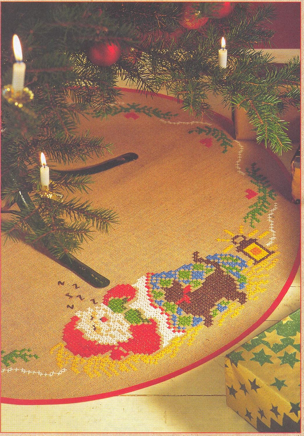 Anchor Essential Kits Freestyle Farbe:Xmas Tulips Runner, Xmas Tulips Runner