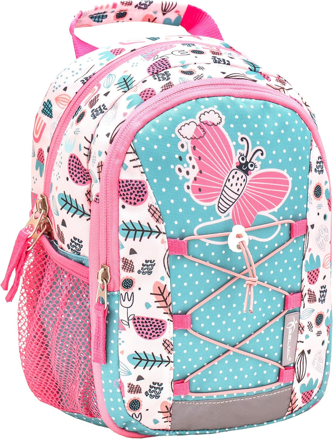 Belmil Kinderrucksack Mädchen für 1-3 Jährige - Super Leichte 290 g/Kindergarten/Krippenrucksack Kin