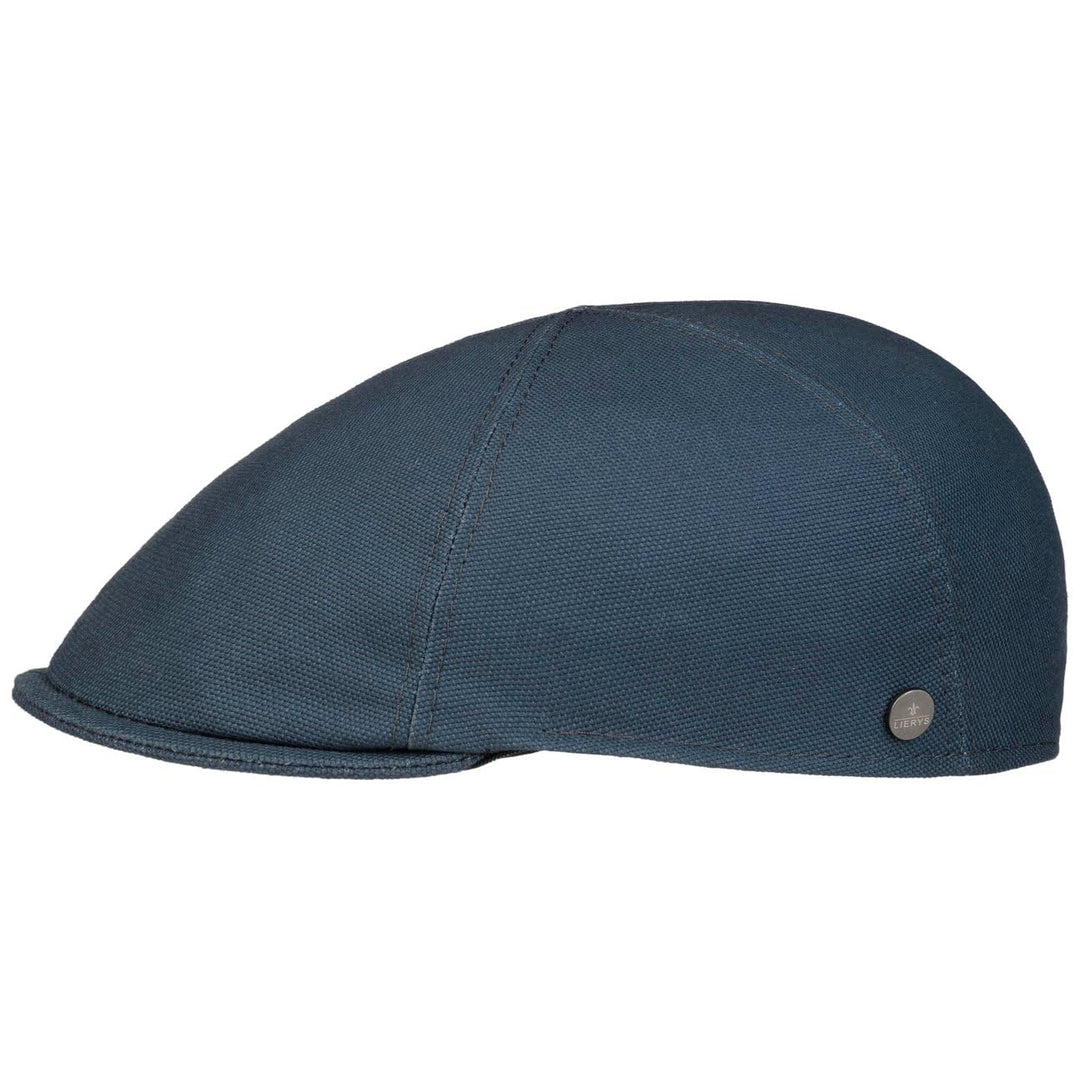LIERYS Uni Cotton Flatcap - Klassische Form - Schiebermütze mit Stretchfutterband - Herren - Frühjah